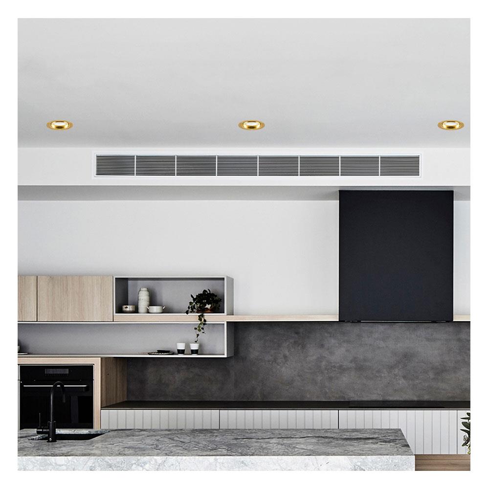 ดาวน์ไลท์ LUMAX 24-04673 3.6 นิ้ว สีทอง ทรงกลม