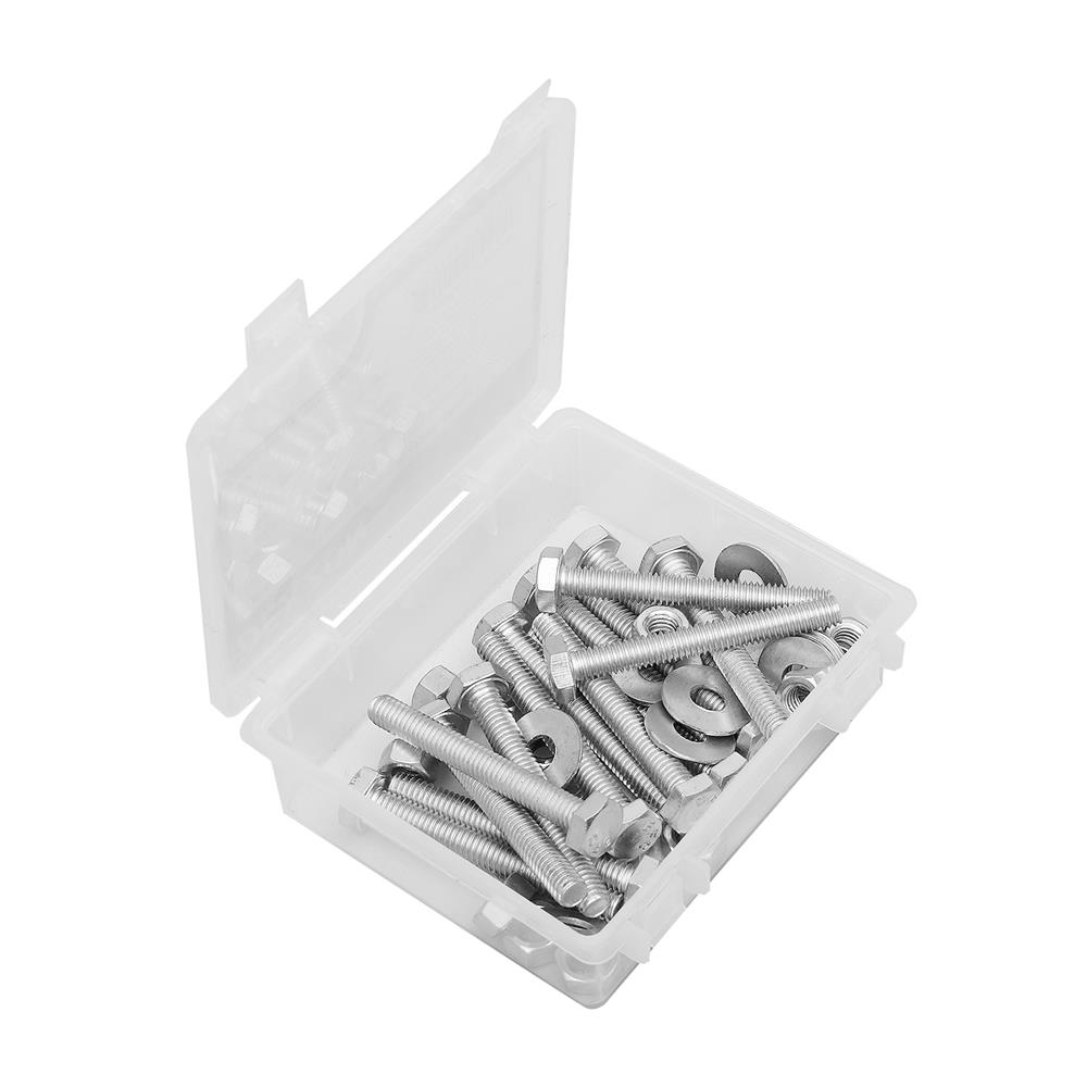 นอตกิโล ครบชุด DEXZON 5/16X2-1/2 นิ้ว 0.5 กก.