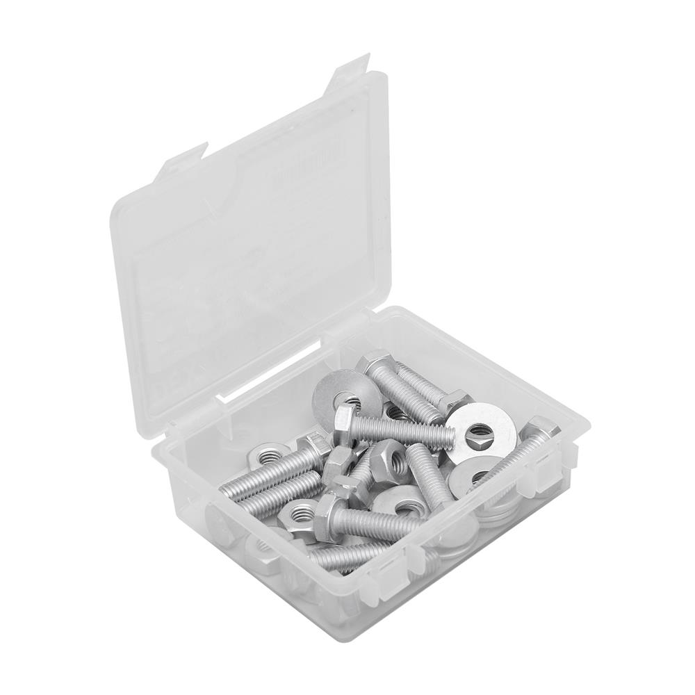 นอตกิโล ครบชุด DEXZON 3/8X1-1/2 นิ้ว 0.5 กก.