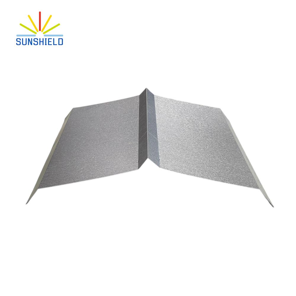 ครอบจั่วเมทัลชีท SUNSHIELD G457 3.10 เมตร สีเทา