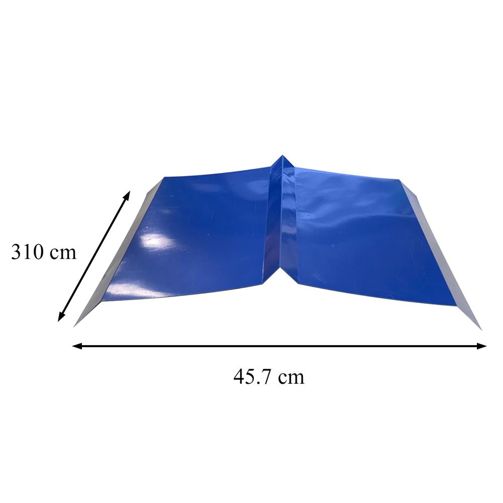 ครอบจั่วเมทัลชีท SUNSHIELD G457 3.10 เมตร สีน้ำเงิน