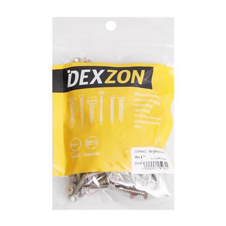 สกรูปลายสว่าน TF DEXZON 8x1 นิ้ว 200 ชิ้น_1