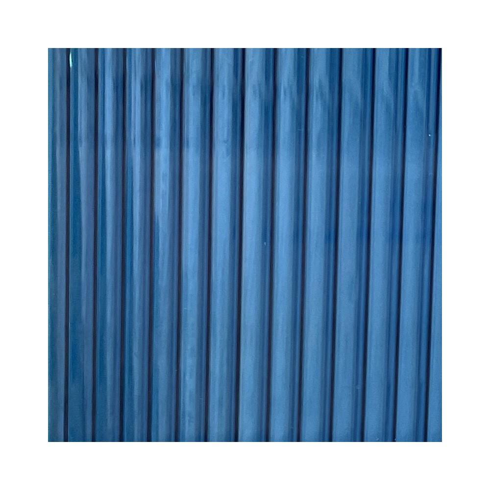 แผ่นโพลีคาร์บอเนต ลูกฟูก V-MAX W-06 6 มม. 1.22X2.44 ม. สีฟ้า