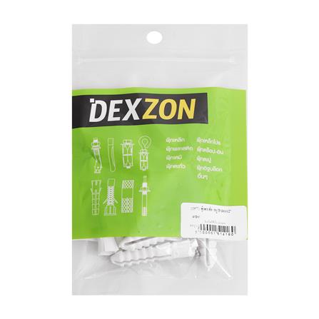 พุกพลาสติกพร้อมสกรู TF DEXZON เบอร์ 10 10 ตัว_1