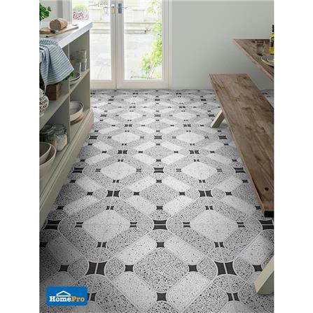 กระเบื้องพื้น 18x18 นิ้ว TARA เทอราซิน่า มิกซ์ เทา EXC PM_1