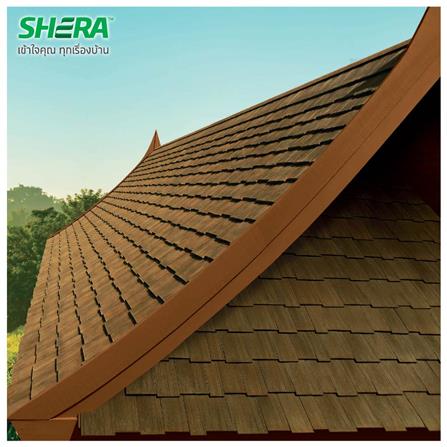 กระเบื้องหลังคา SHERA ซีดาร์เชค 35x20 ซม. สีเหลืองแซนเต้_2