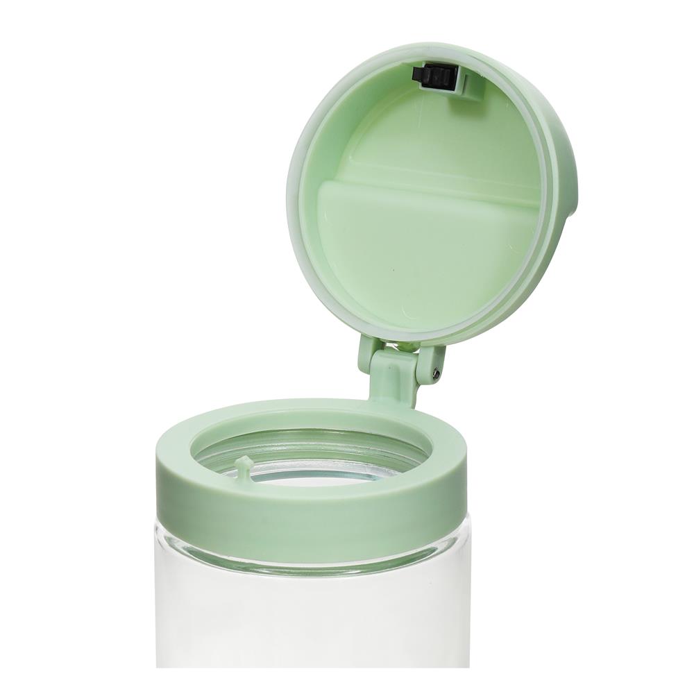 ขวดโหลแก้วฝากด KECH CLICKER 0.8 ลิตร สีเขียว