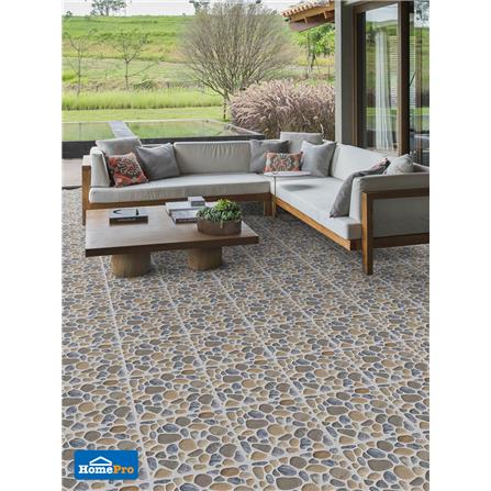 กระเบื้องพื้น 16x16 นิ้ว TARA เพลิออน สโตน มิกซ์ คัลเลอร์ EXC PM 0.96 ตร.ม._2