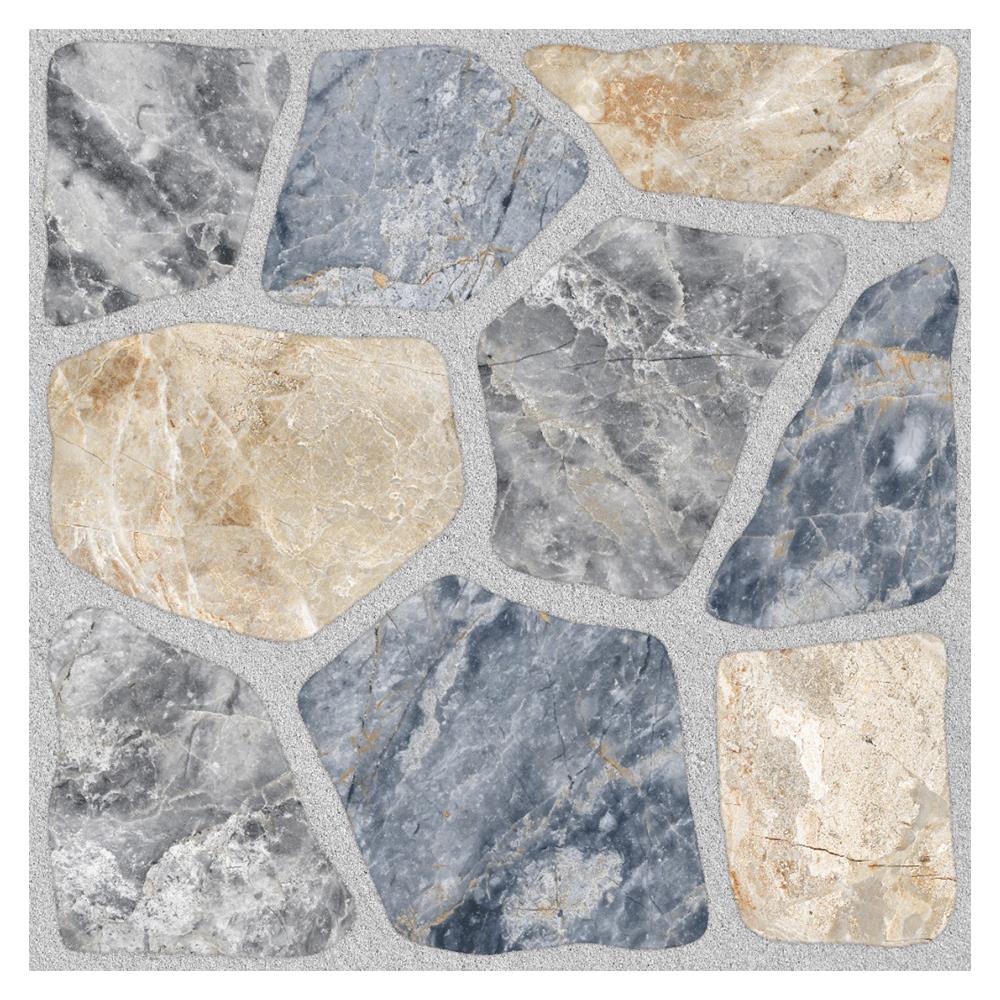 กระเบื้องพื้น 16x16 นิ้ว TARA ไทรอส สโตน มิกซ์ มิกซ์ คัลเลอร์ EXC PM 0.96 ตร.ม.