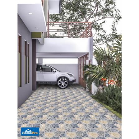 กระเบื้องพื้น 16x16 นิ้ว TARA ไทรอส สโตน มิกซ์ มิกซ์ คัลเลอร์ EXC PM 0.96 ตร.ม._4