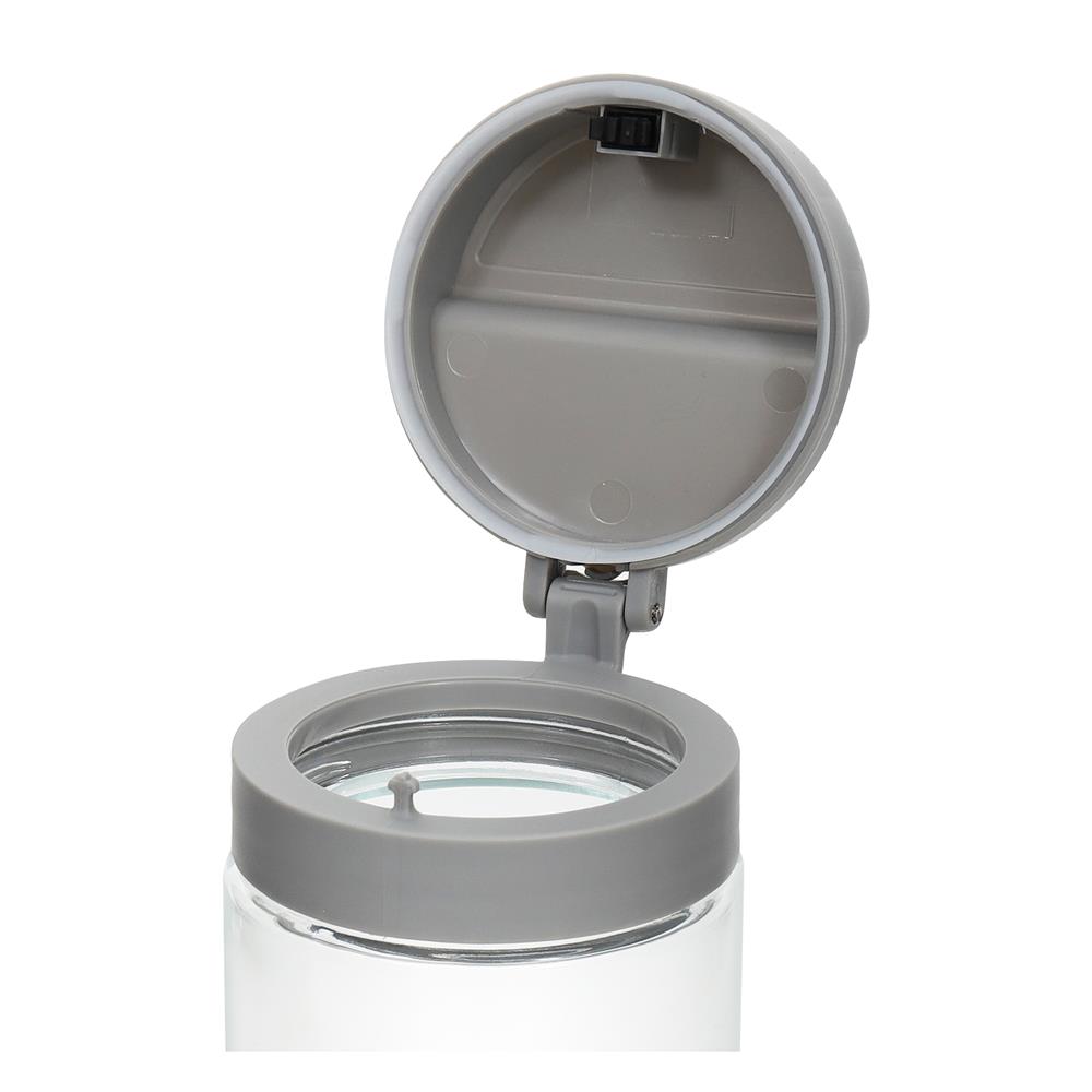 ขวดโหลแก้วฝากด KECH CLICKER 0.8 ลิตร สีเทา