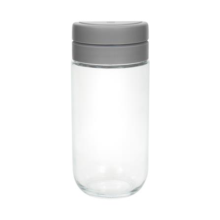 ขวดโหลแก้วฝากด KECH CLICKER 0.8 ลิตร สีเทา_0