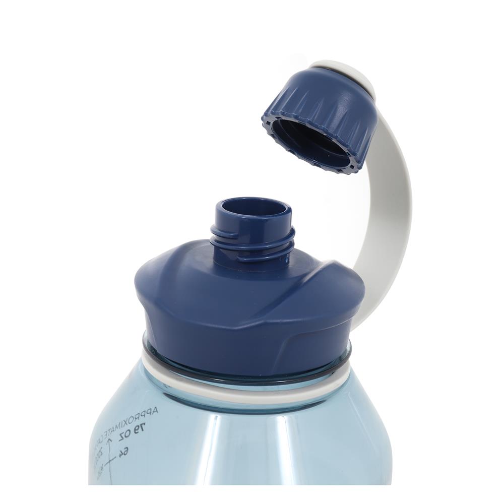 ขวดน้ำ PP ระบุเวลา SUPER LOCK 6926 2ลิตร สีฟ้า