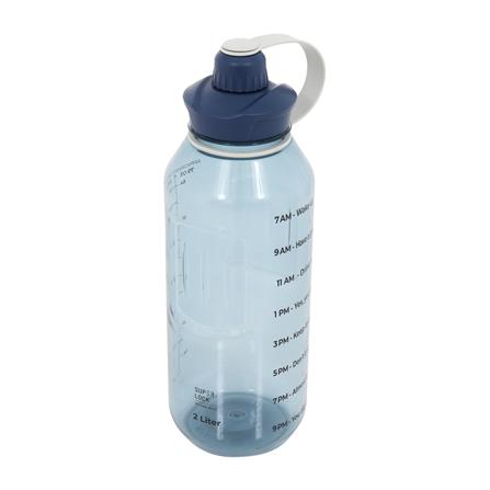 ขวดน้ำ PP ระบุเวลา SUPER LOCK 6926 2ลิตร สีฟ้า_0