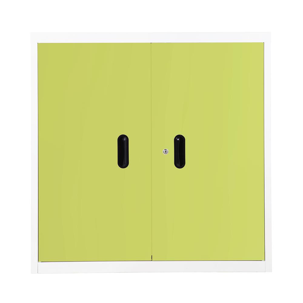 ตู้เหล็กบานเปิดทึบ KIOSK BS-288 สีเขียว