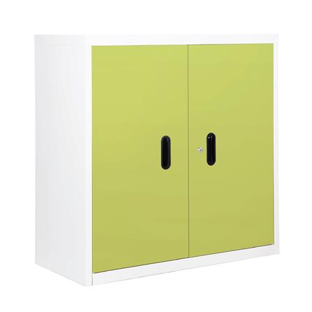 ตู้เหล็กบานเปิดทึบ KIOSK BS-288 สีเขียว_1