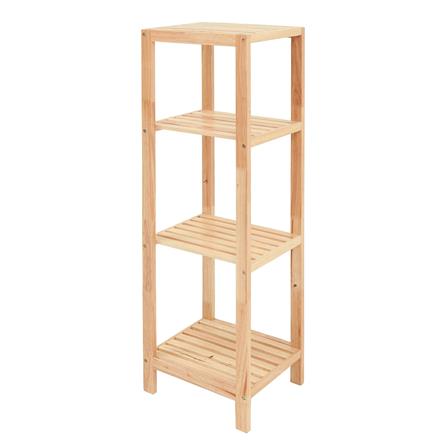 ชั้นวางของ 4 ชั้น FURDINI TYNIE สีไม้ธรรมชาติ