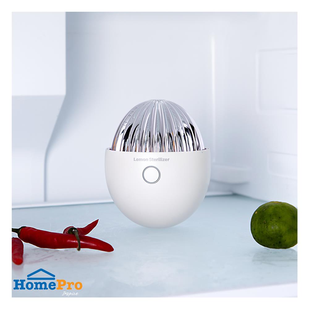 เครื่องผลิตโอโซนดับกลิ่นตู้เย็น LEMON STERILIZ O3 สีขาว