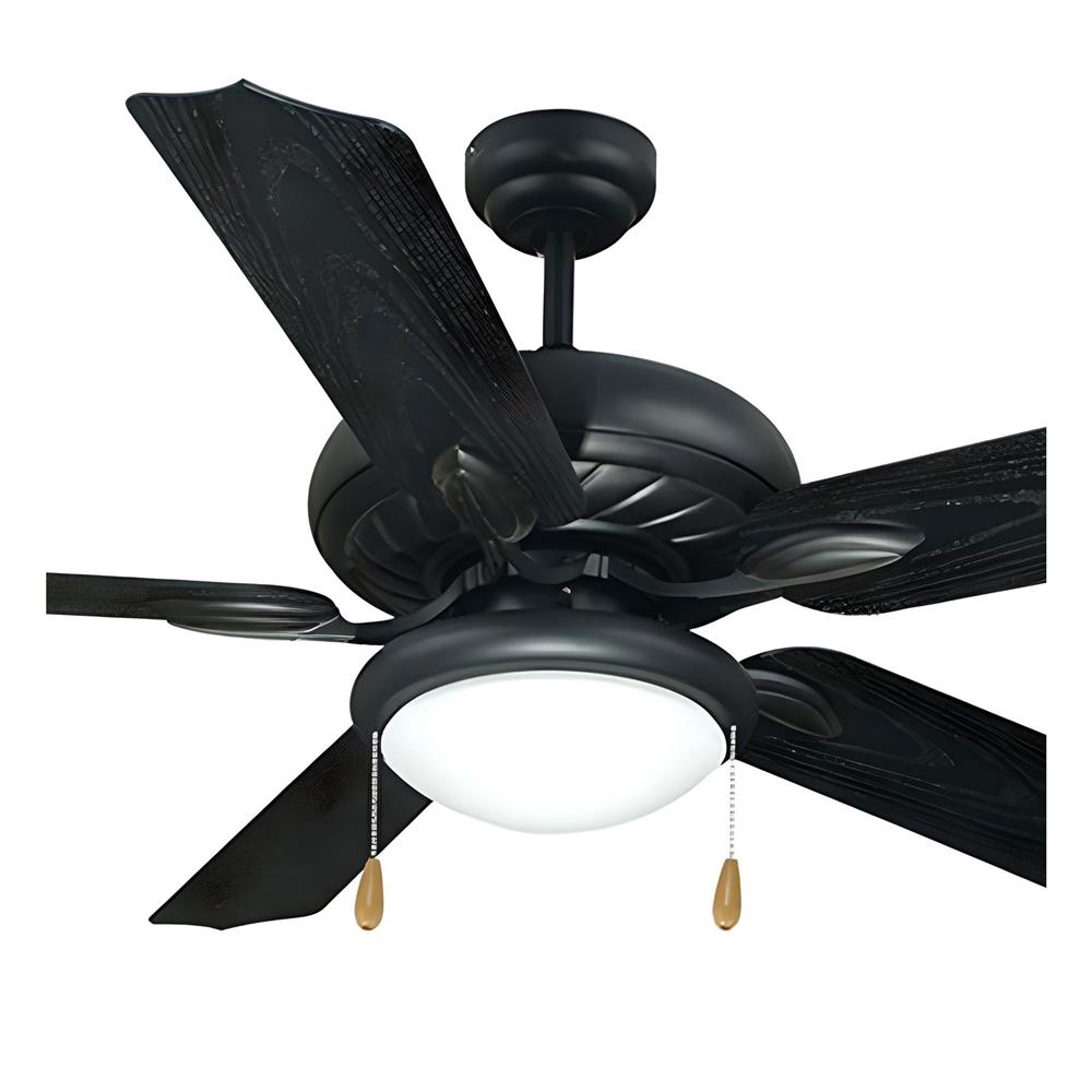 พัดลมโคมไฟ CARINI CN-13 สีดำ 52 นิ้ว 5 ใบพัด 1 โคมไฟ