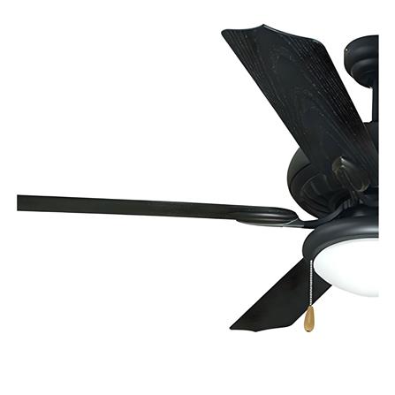 พัดลมโคมไฟ CARINI CN-13 สีดำ 52 นิ้ว 5 ใบพัด 1 โคมไฟ_2