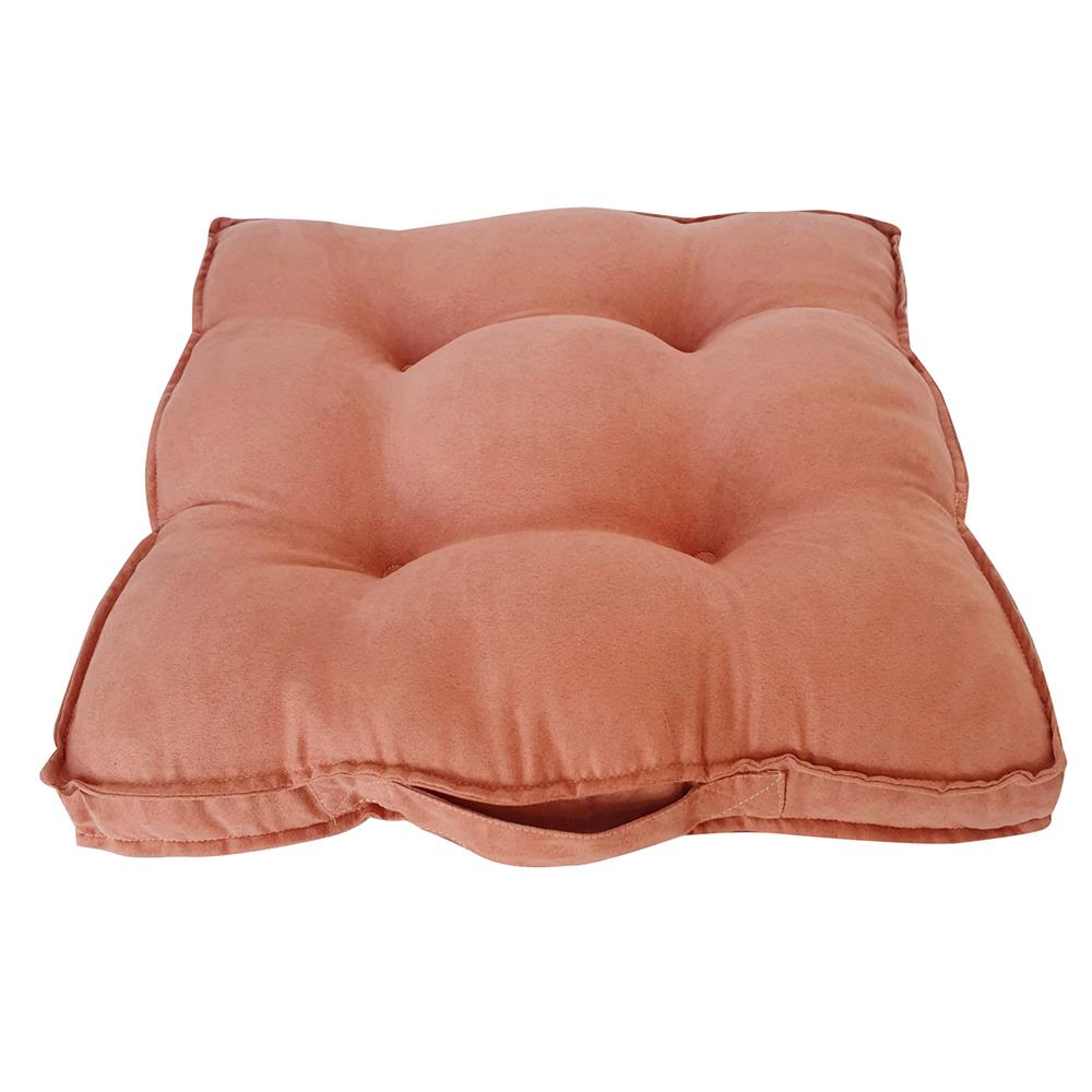 เบาะรองนั่ง HOME LIVING STYLE MILDY 17X17 นิ้ว สีส้ม