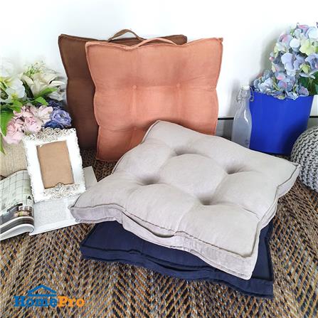 เบาะรองนั่ง HOME LIVING STYLE MILDY 17X17 นิ้ว สีส้ม_3