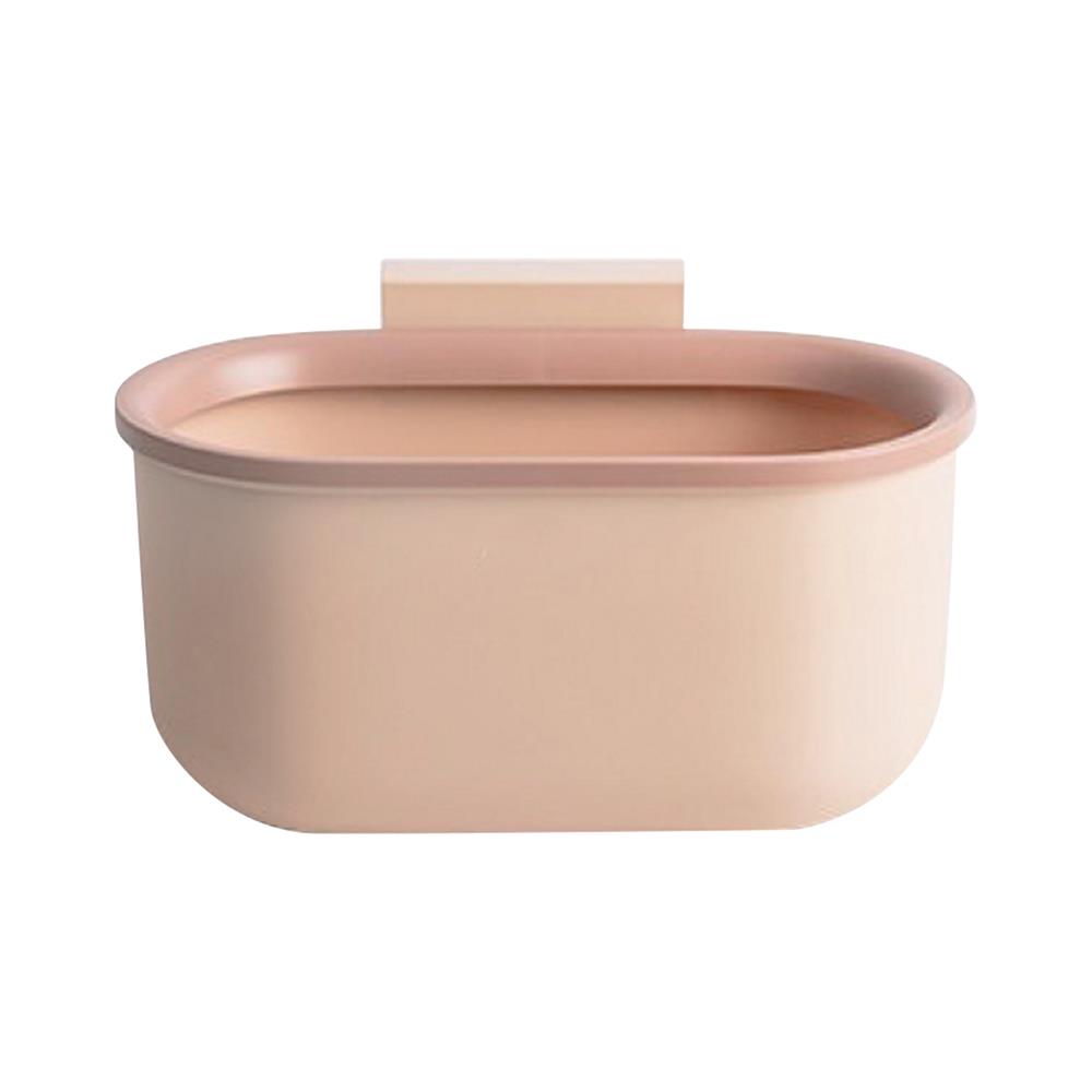 ถังขยะพร้อมที่แขวน ACCO GENKI 3.5 ลิตร สีชมพู