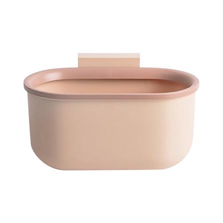 ถังขยะพร้อมที่แขวน ACCO GENKI 3.5 ลิตร สีชมพู_1