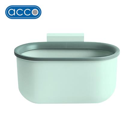 ถังขยะพร้อมที่แขวน ACCO GENKI 3.5 ลิตร สีเขียว_0