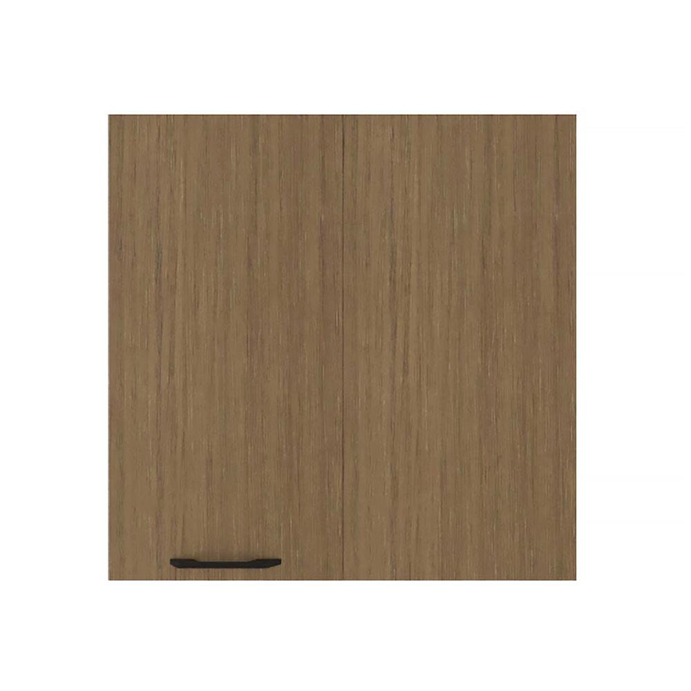 ตู้เข้ามุมขวา WPC PARAZZO ENZO มือจับดำ 80x80 ซม. สีช็อกโกแลต