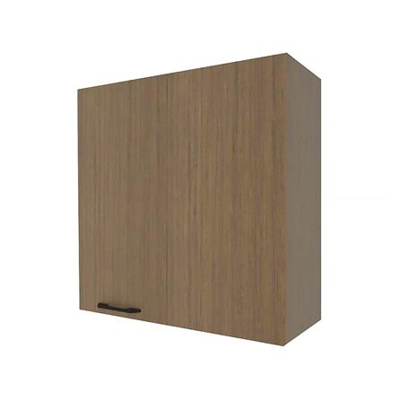 ตู้เข้ามุมขวา WPC PARAZZO ENZO มือจับดำ 80x80 ซม. สีช็อกโกแลต_1