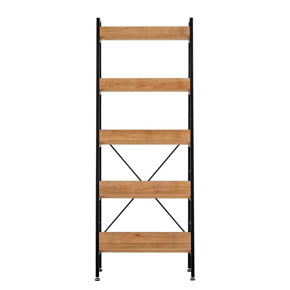 ชั้นวางของ 5 ชั้น FURDINI LADDER AD-LD5T สีน้ำตาล/ดำ