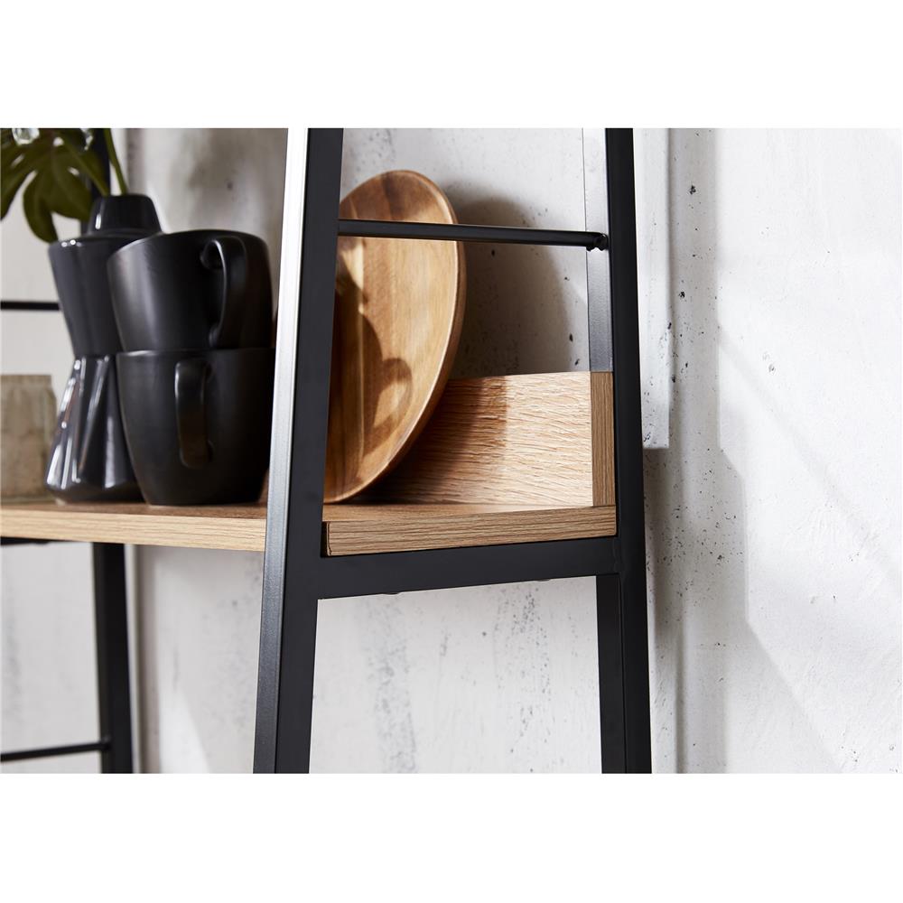 ชั้นวางของ 5 ชั้น FURDINI LADDER AD-LD5T สีน้ำตาล/ดำ