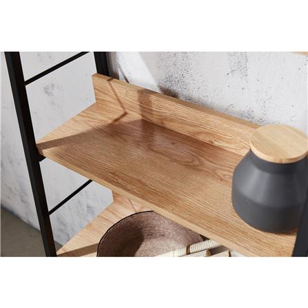 ชั้นวางของ 5 ชั้น FURDINI LADDER AD-LD5T สีน้ำตาล/ดำ_2