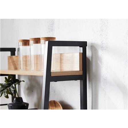 ชั้นวางของ 5 ชั้น FURDINI LADDER AD-LD5T สีน้ำตาล/ดำ_4