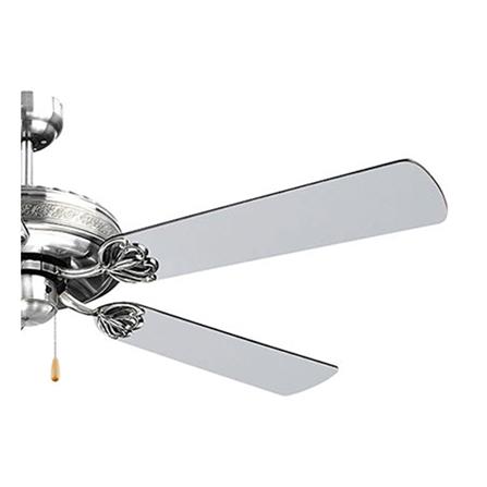 พัดลมไม่มีโคมไฟ CARINI 552-NC สีขาว/สีเงิน 52 นิ้ว 5 ใบพัด_2