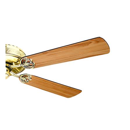 พัดลมไม่มีโคมไฟ CARINI 552-PB สีน้ำตาล/ทอง 52 นิ้ว 5 ใบพัด_2