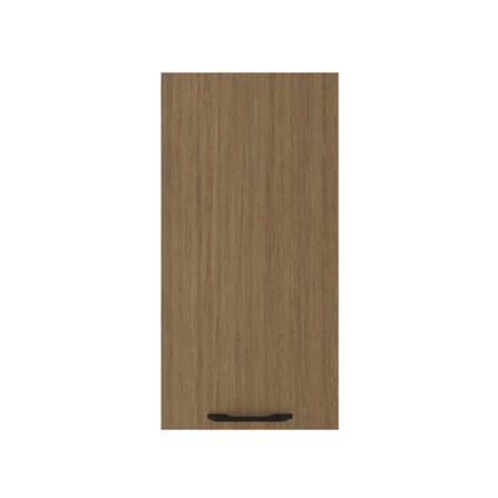 ตู้แขวนเดี่ยว WPC PARAZZO ENZO มือจับดำ 40x80 ซม. สีช็อกโกแลต