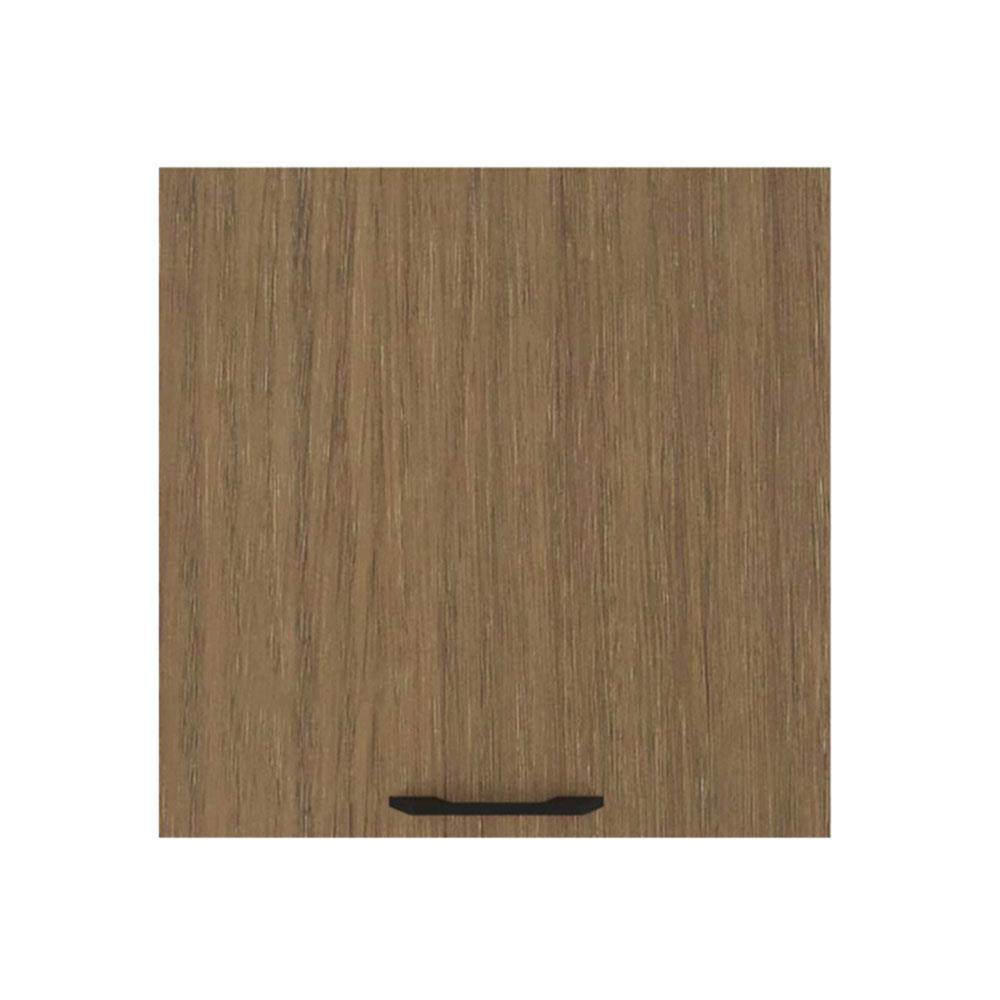 ตู้แขวนเดี่ยว WPC PARAZZO ENZO มือจับดำ 60x60 ซม. สีช็อกโกแลต