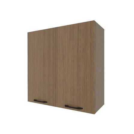 ตู้แขวนคู่ WPC PARAZZO ENZO มือจับดำ 80x80 ซม. สีช็อกโกแลต_1