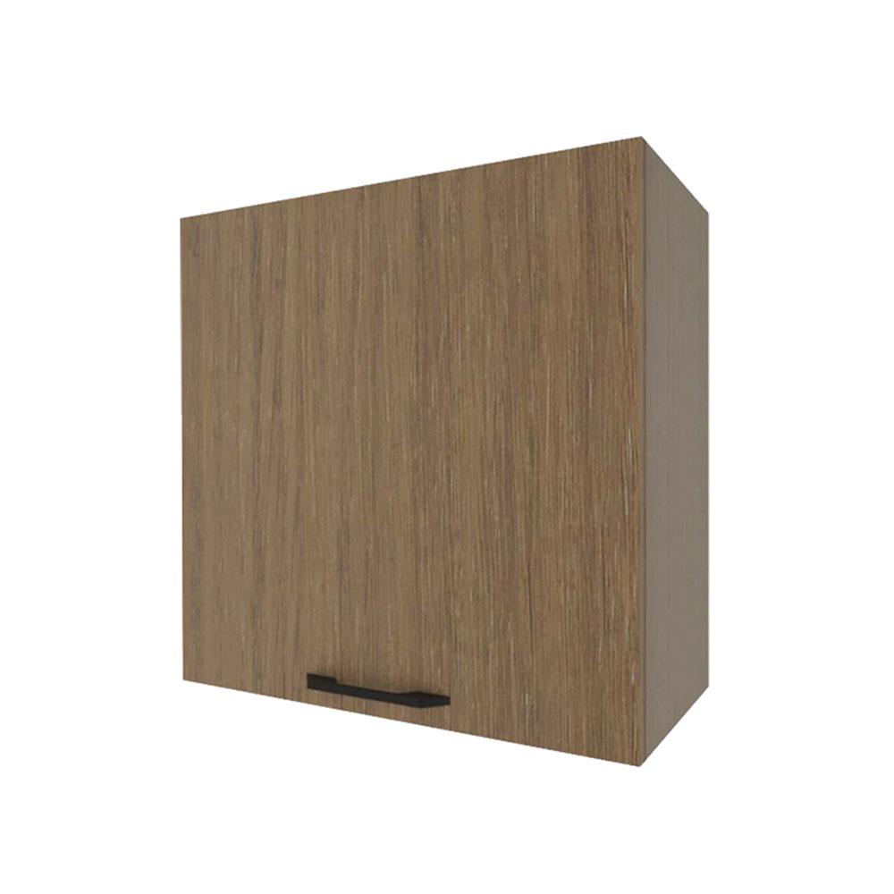 ตู้แขวนเดี่ยว WPC PARAZZO ENZO มือจับดำ 60x40 ซม. สีช็อกโกแลต