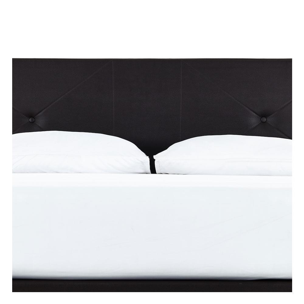 ฐานรองหัวเตียง 6 ฟุต DUNLOPILLO BASIC2 สี DARK BROWN