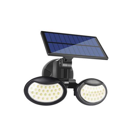 ไฟผนังภายนอก SOLAR CARINI 226406009 12 วัตต์ DAYLIGHT สีดำ_2