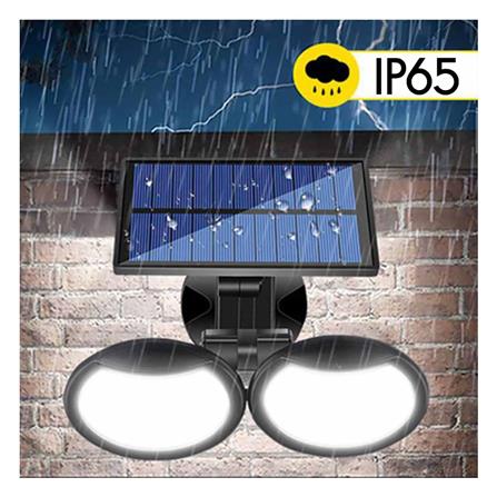 ไฟผนังภายนอก SOLAR CARINI 226406009 12 วัตต์ DAYLIGHT สีดำ_4