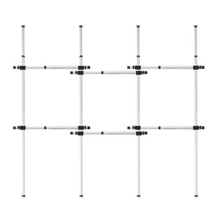 ราวแขวนผ้า 6 ราวแขวน TUGU R01W สีขาว_0