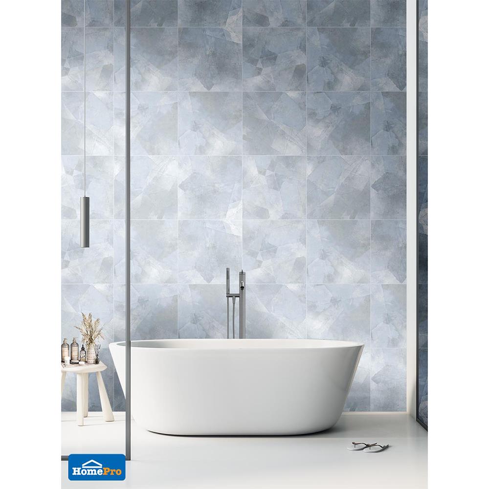 กระเบื้องพื้นพอร์ซเลน 60x60 ซม. TARA ซานาดู ไลท์ เกรย์ 1.44M2