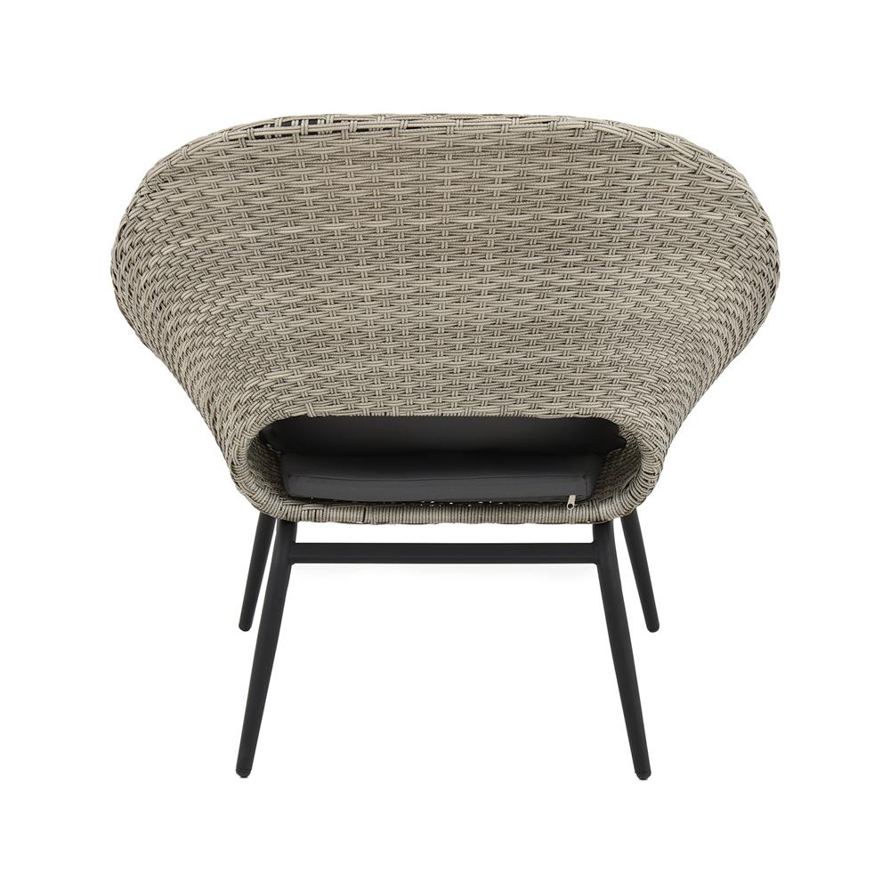 ชุดสนามหวายเทียม 2 ที่นั่ง SPRING SAND สีเทาอ่อน