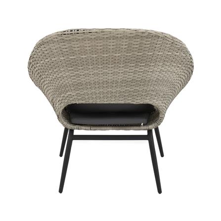 ชุดสนามหวายเทียม 2 ที่นั่ง SPRING SAND สีเทาอ่อน_3