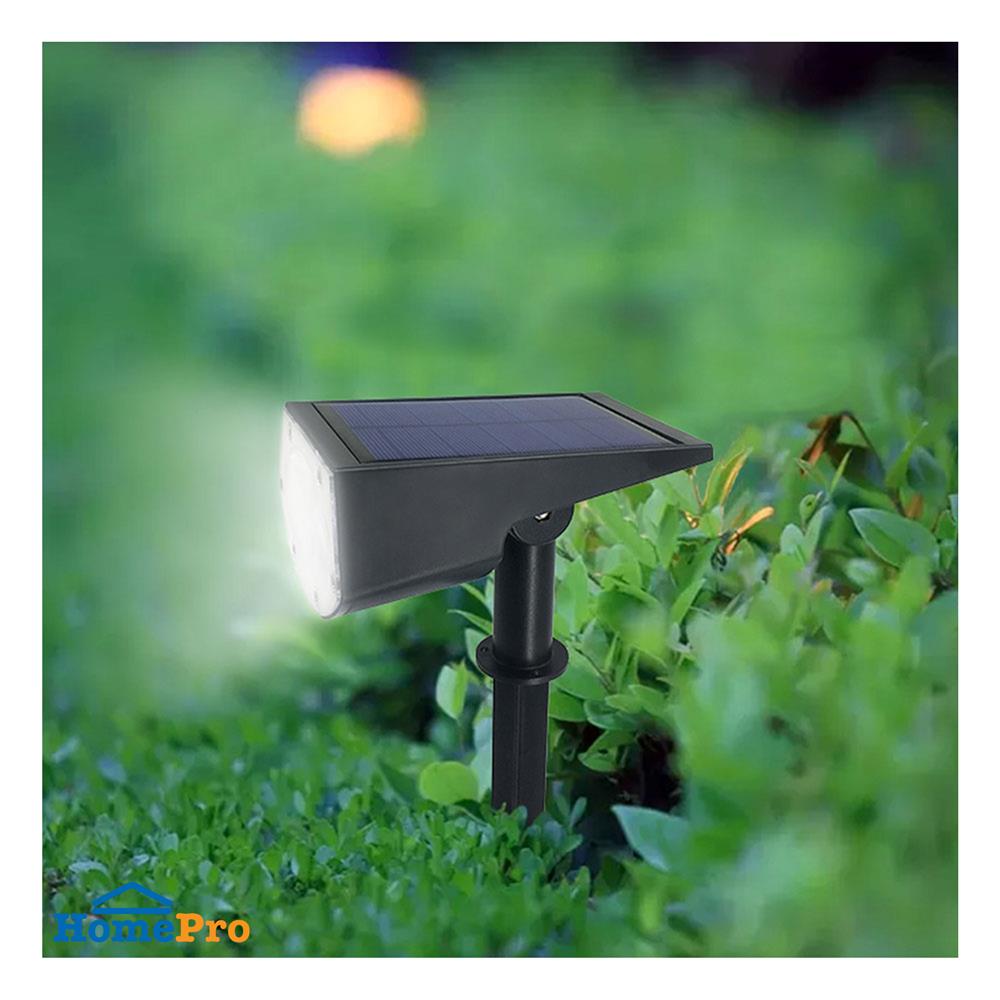 ไฟจัดสวน SOLAR CARINI 229452010 1.5 วัตต์ DAYLIGHT สีดำ