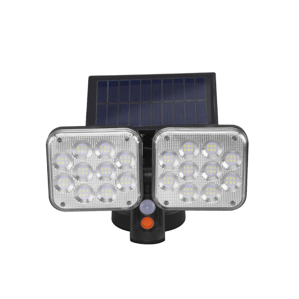 ไฟผนังภายนอก SOLAR CARINI 226131209 24 วัตต์ DAYLIGHT สีดำ_0